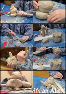 Making an Alien - Kallista Kindergarten